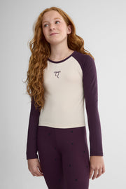 Chandail léger raglan graphique 2/25$ – Ado fille && PRUNE