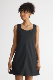 Robe courte - Femme && NOIR