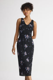 Robe midi – Femme && CHARBON/MULTI