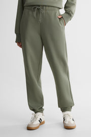 Pantalon jogger ouaté – Femme && VERT