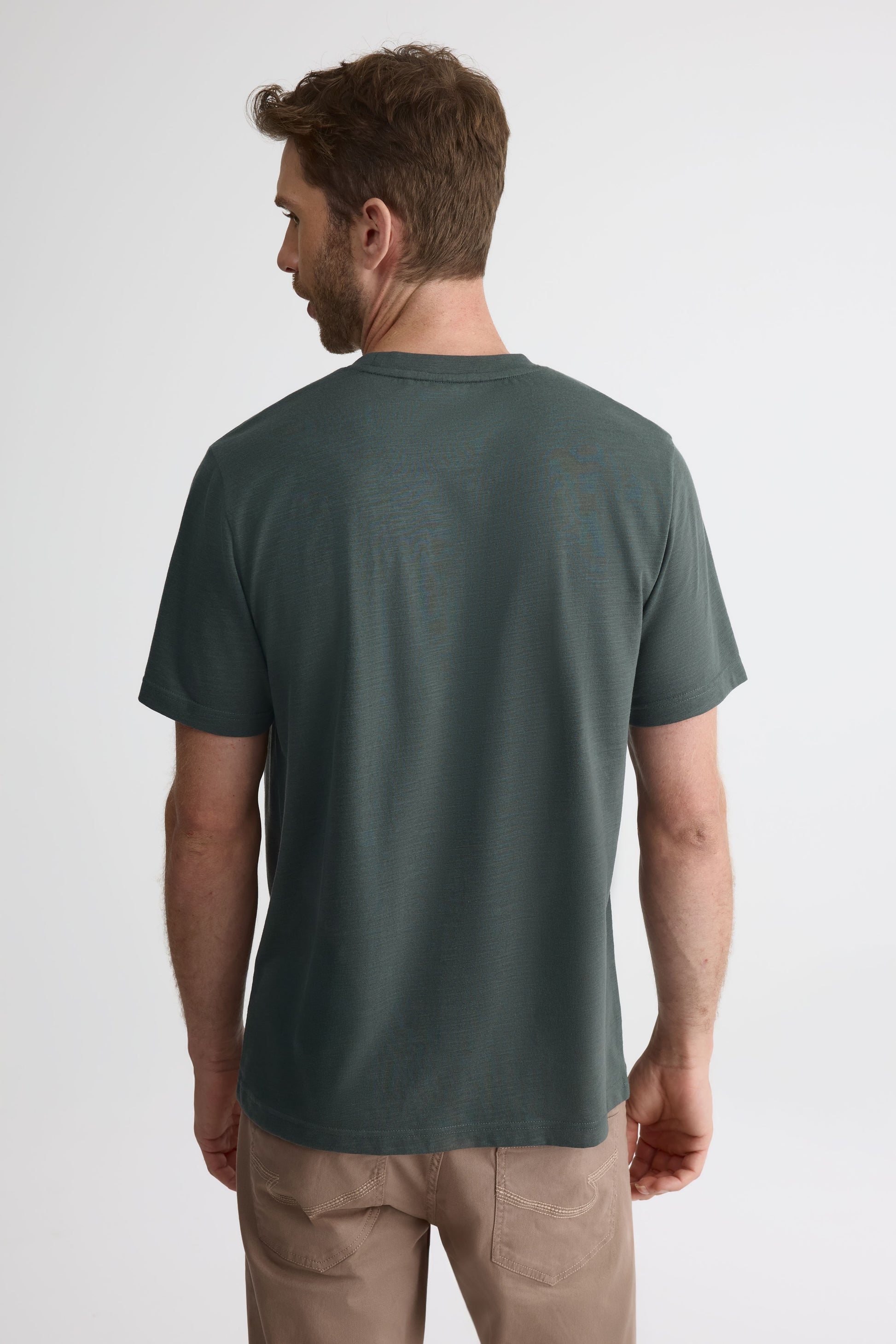 Chandail uni avec graphique – Homme && CHARBON