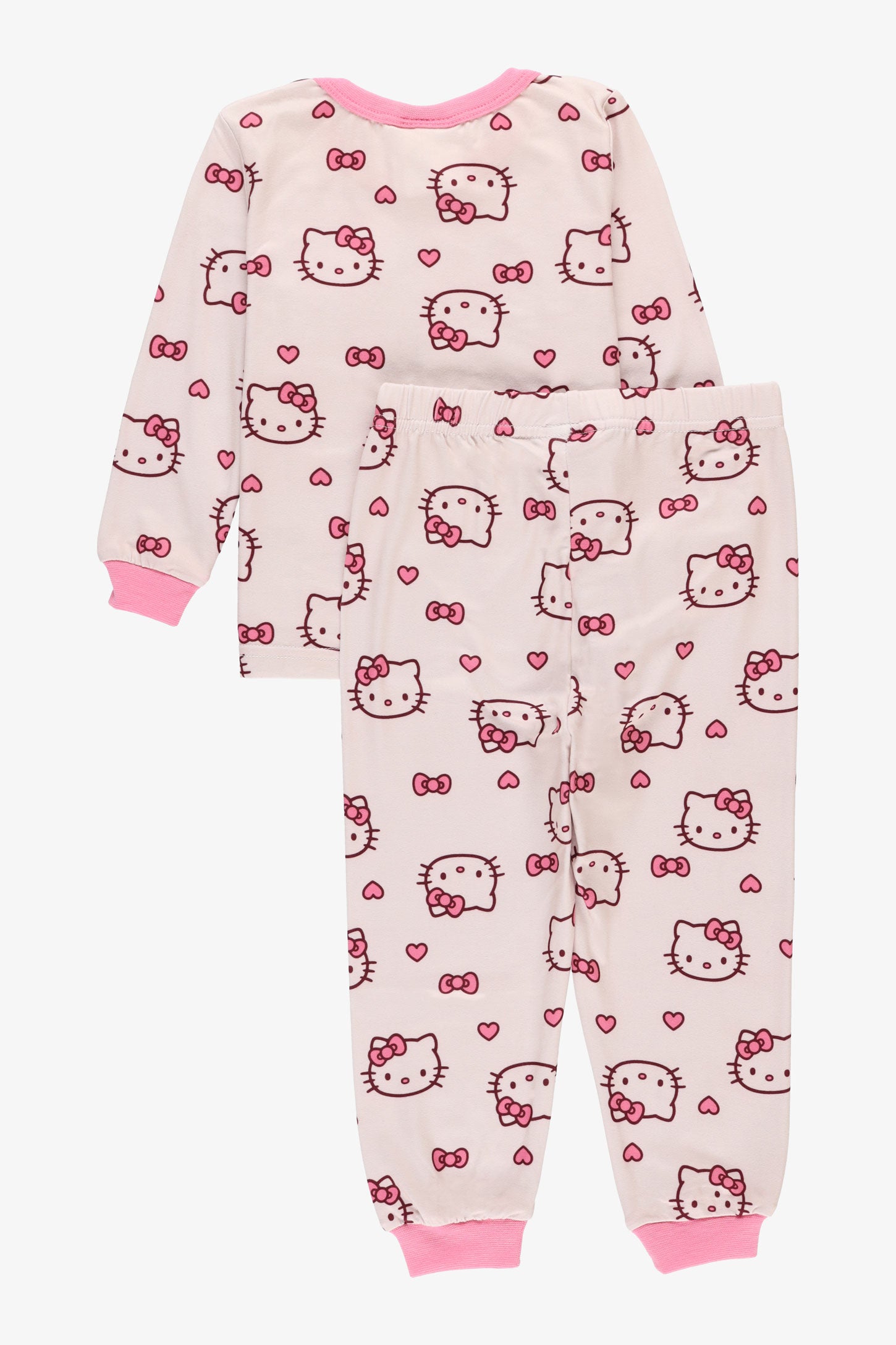 Ensemble pyjama 2 pièces Hello Kitty - Bébé fille && ROSE MULTI