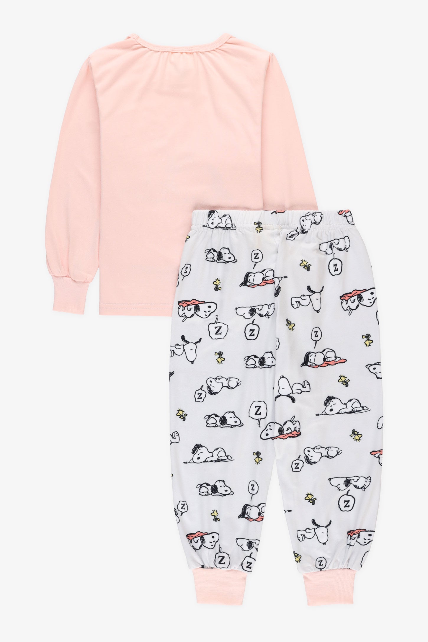 Ensemble pyjama 2 pièces Snoopy - Enfant fille && ROSE MULTI