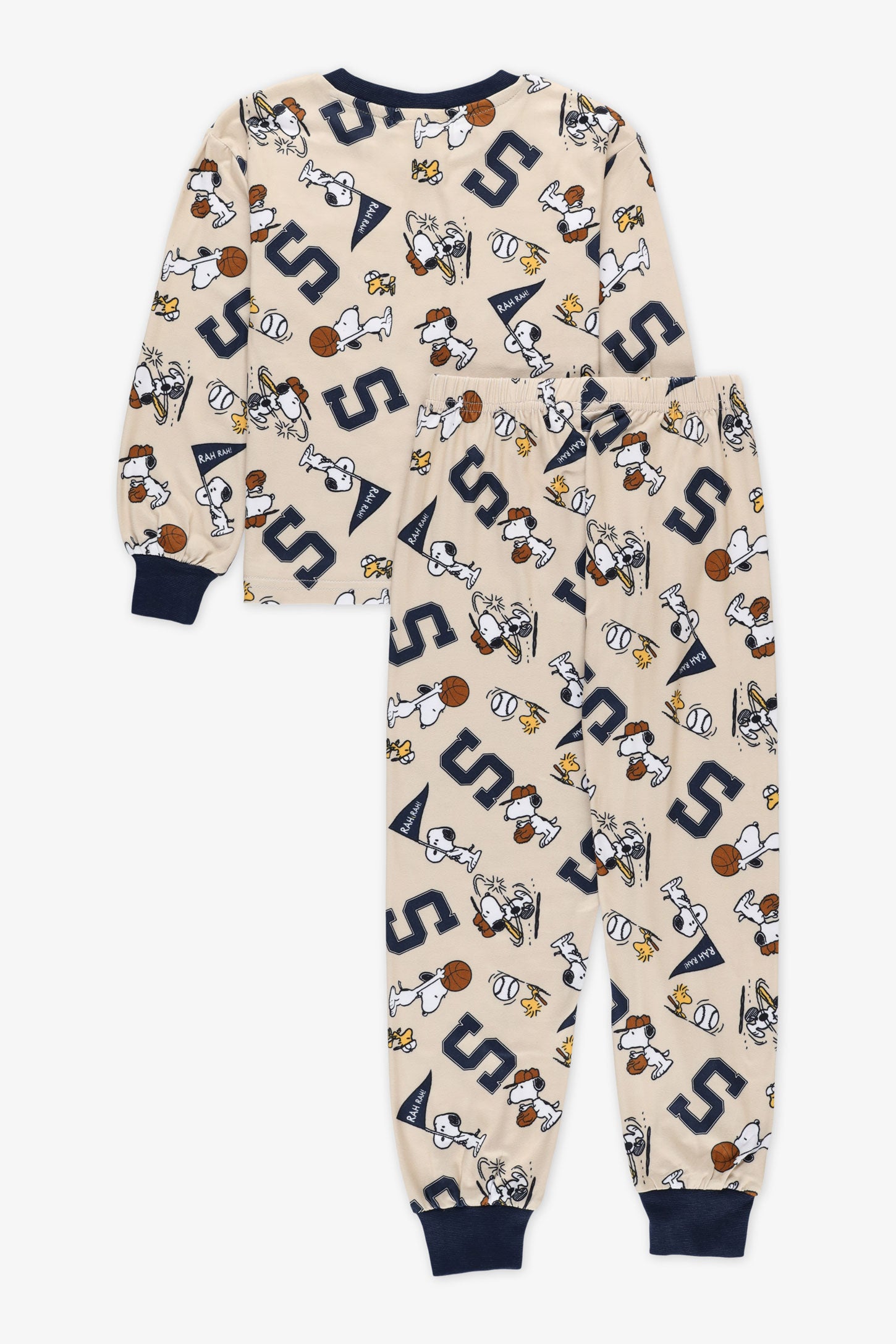 Ensemble pyjama 2 pièces Snoopy - Enfant garçon && BEIGE/MULTI