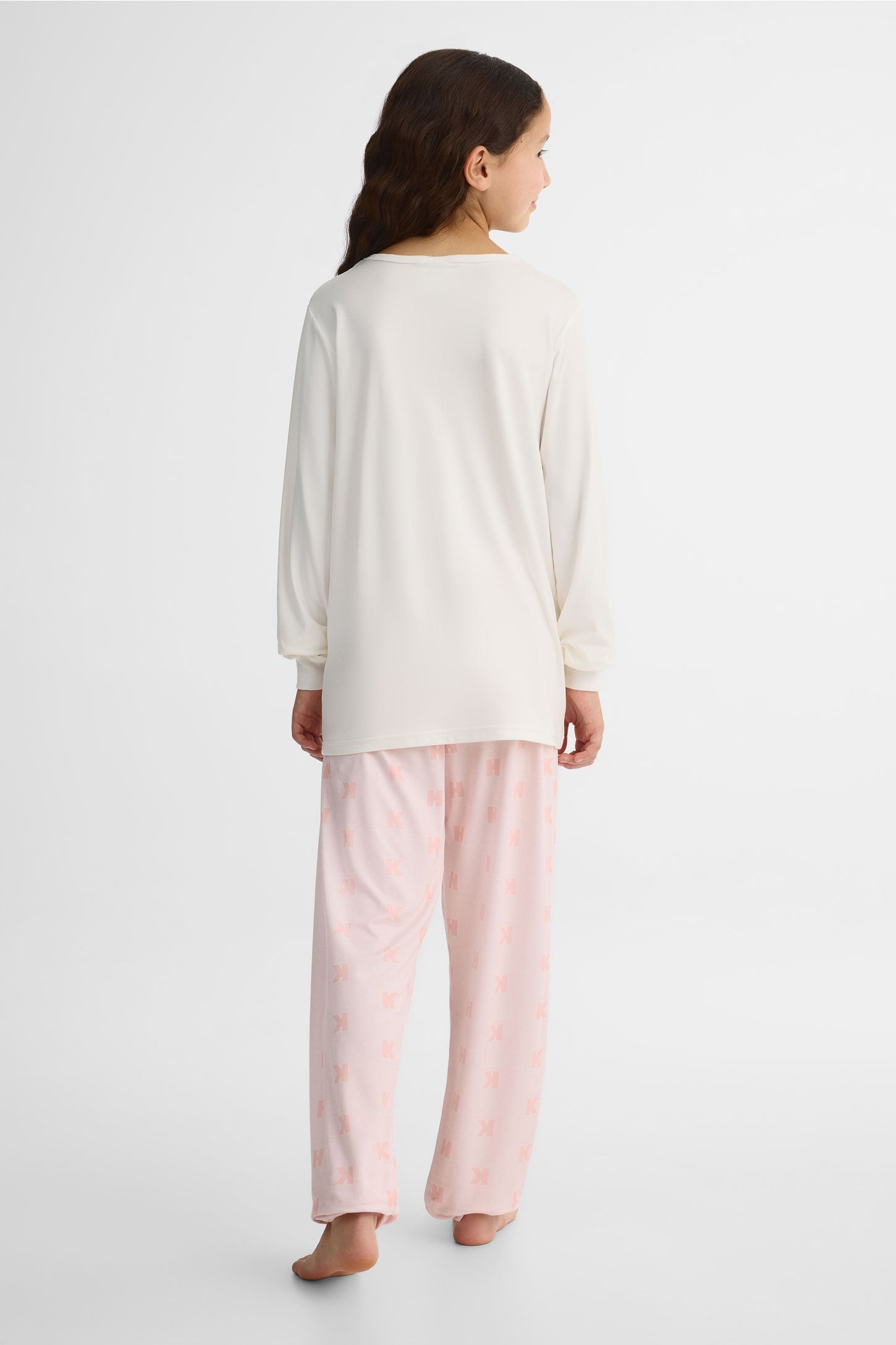 Ensemble pyjama 2 pièces Hello Kitty - Ado fille && BLANC CASSÉ/MULTI