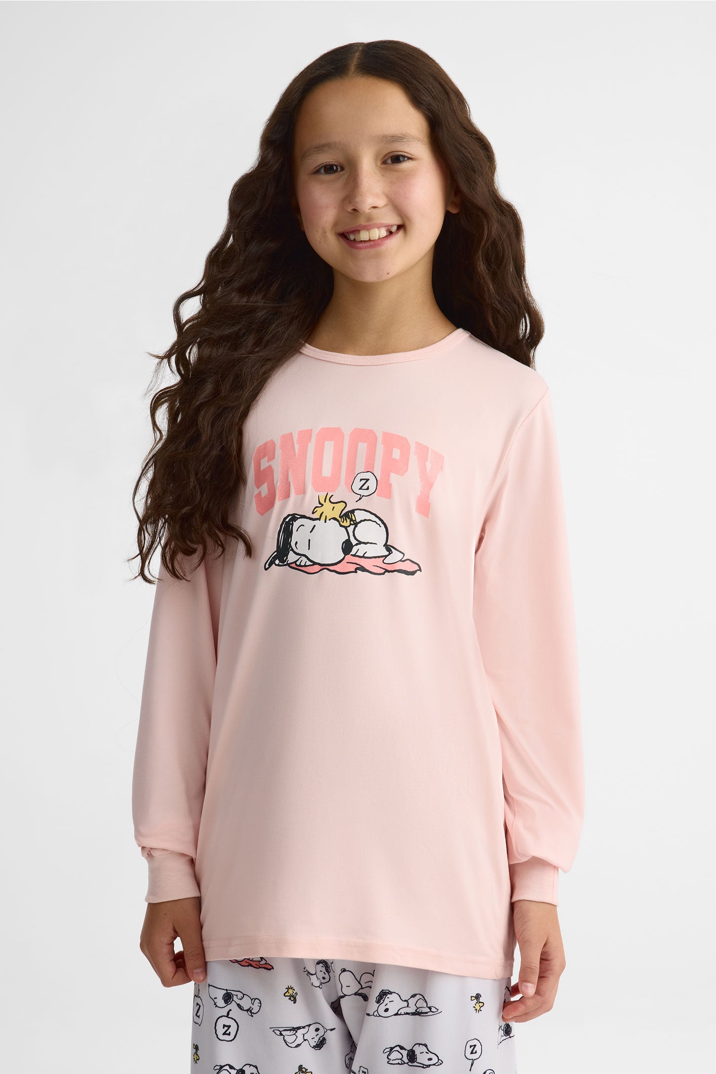Ensemble pyjama 2 pièces Snoopy - Ado fille && ROSE MULTI