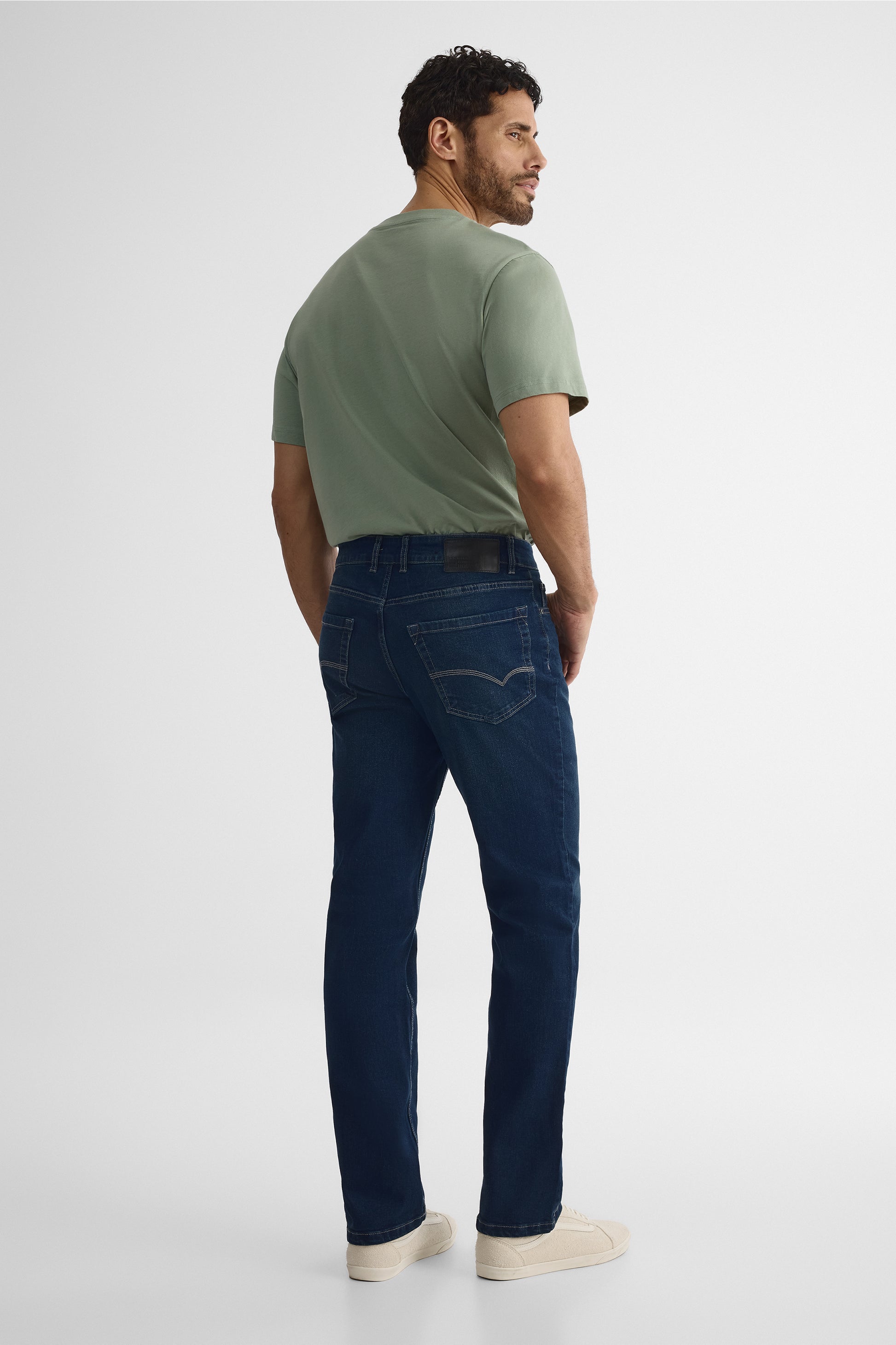 Jeans jambe droite 34'' - Homme && INDIGO