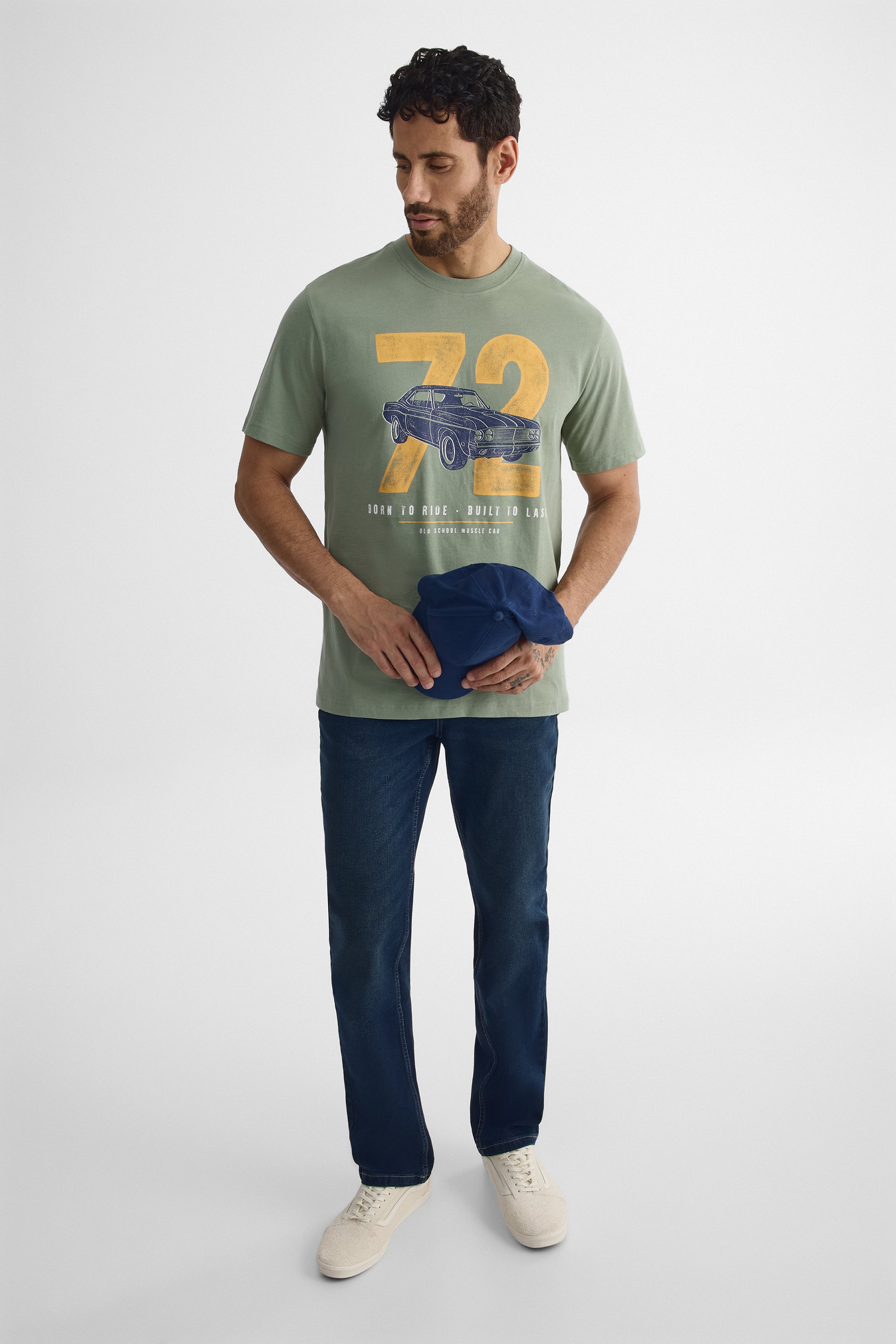 Jeans jambe droite 30'' - Homme && INDIGO
