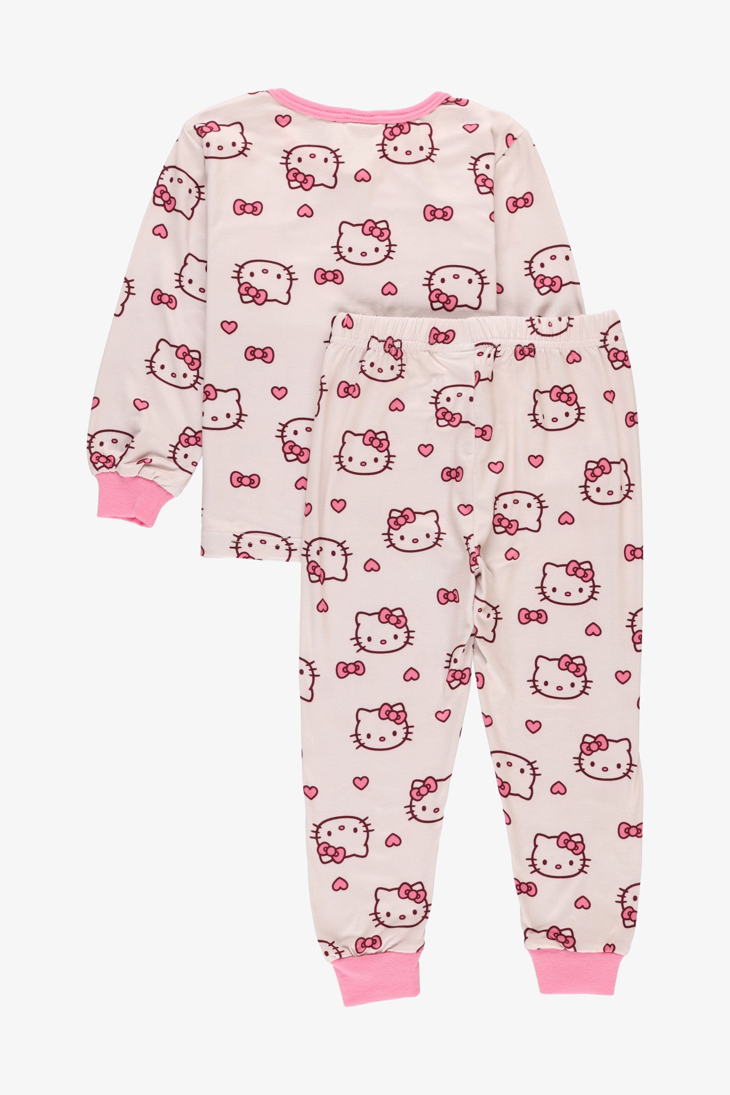 Ensemble pyjama 2 pièces Hello Kitty - Bébé fille && ROSE MULTI
