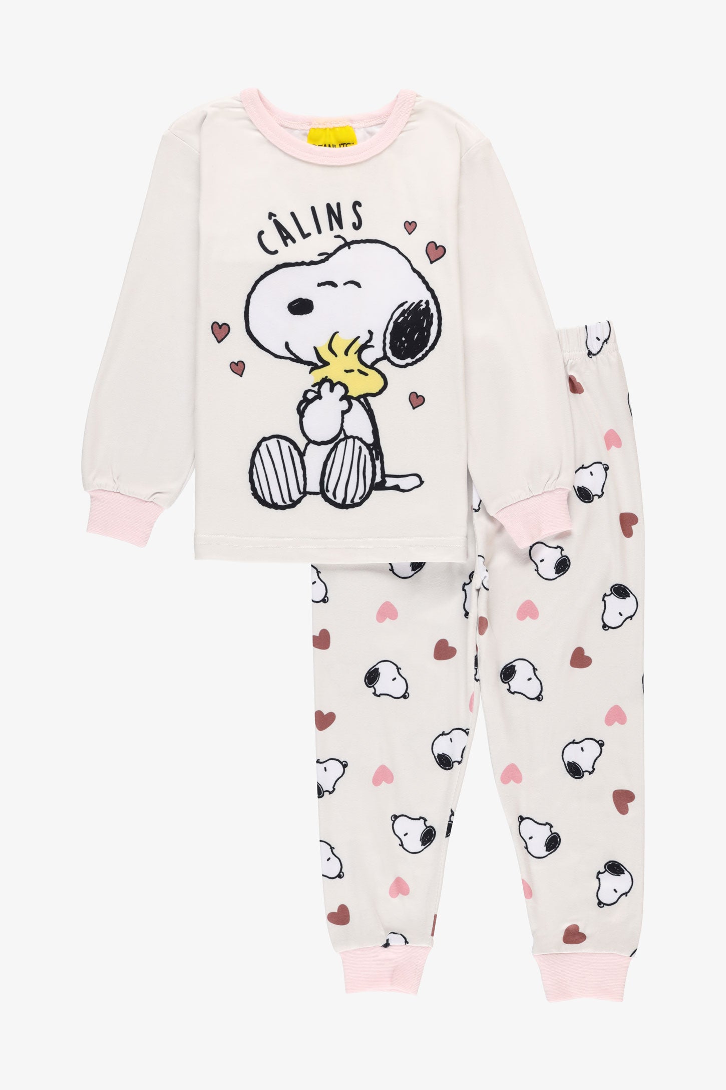 Ensemble pyjama 2 pièces Pattes Patrouille - Enfant garçon && BEIGE/MULTI