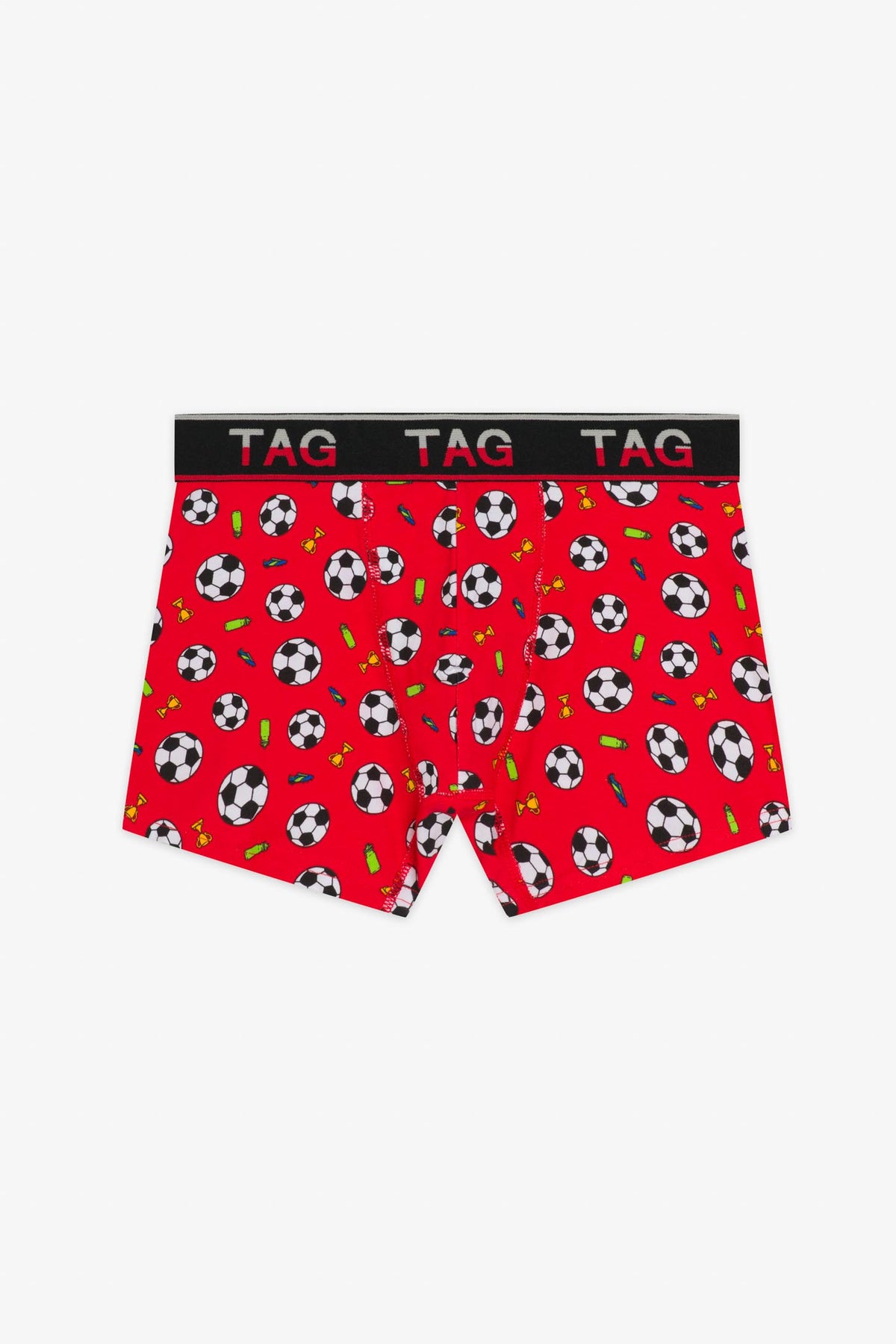 Boxer – Ado garçon && ROUGE/MULTI