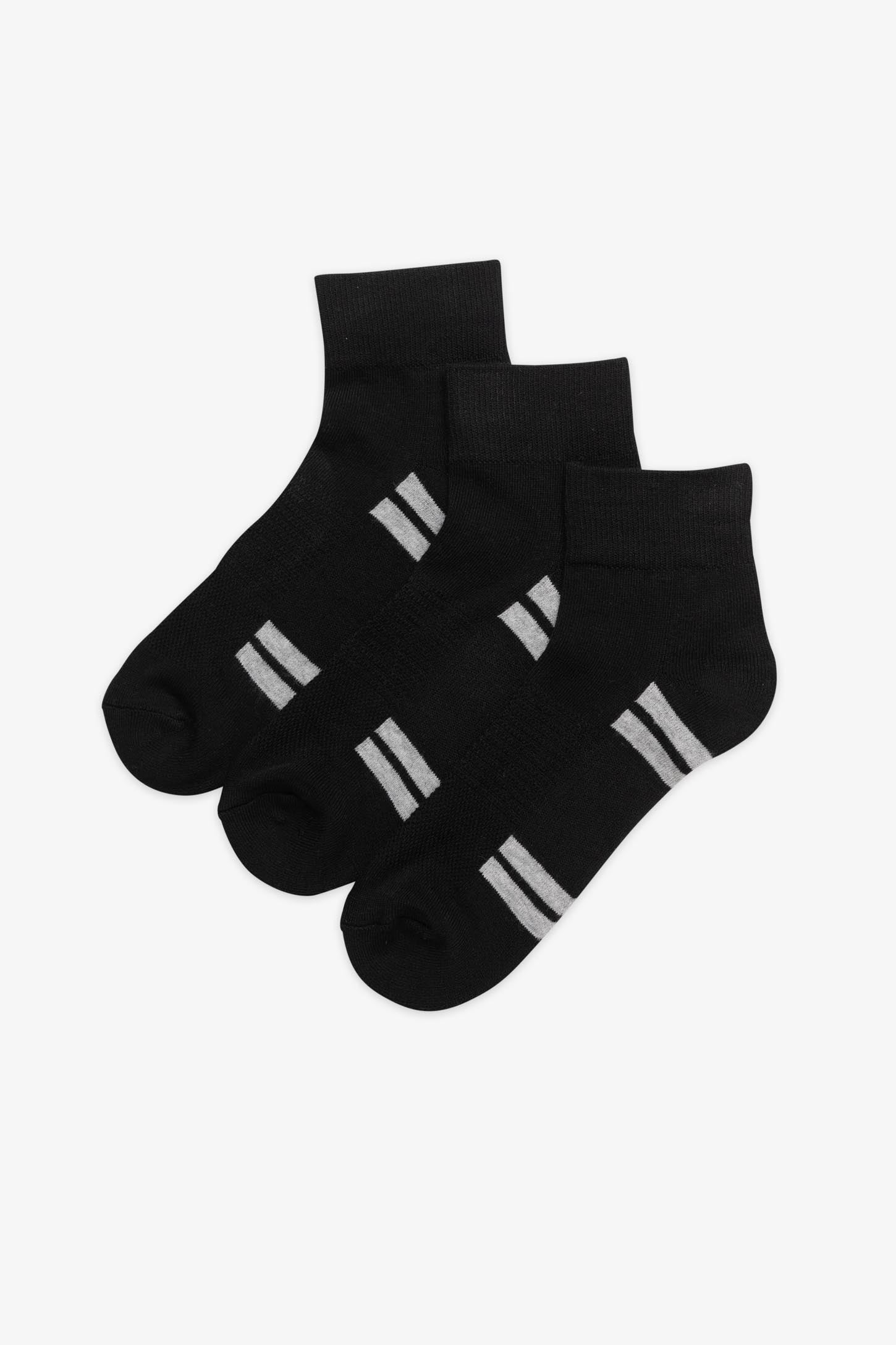 Chaussettes hautes à la cheville - Femme && NOIR