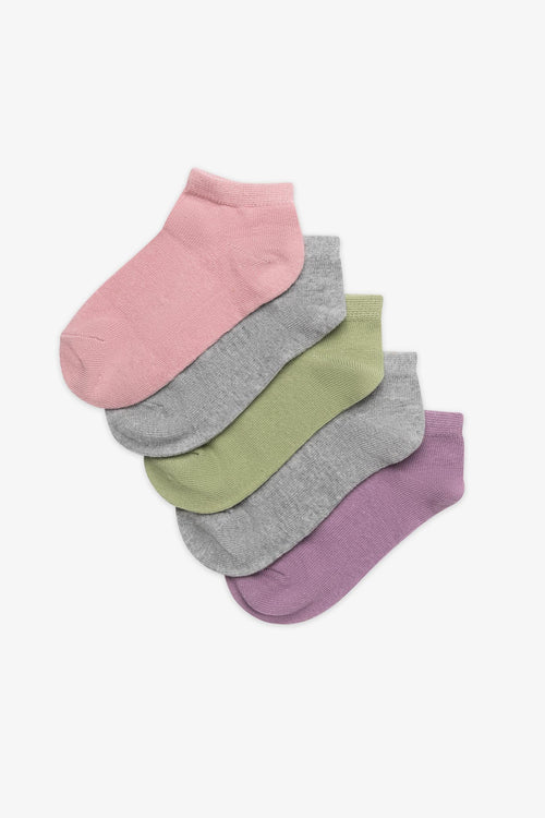 Pack de 5 bas crew - Enfant fille && MULTI