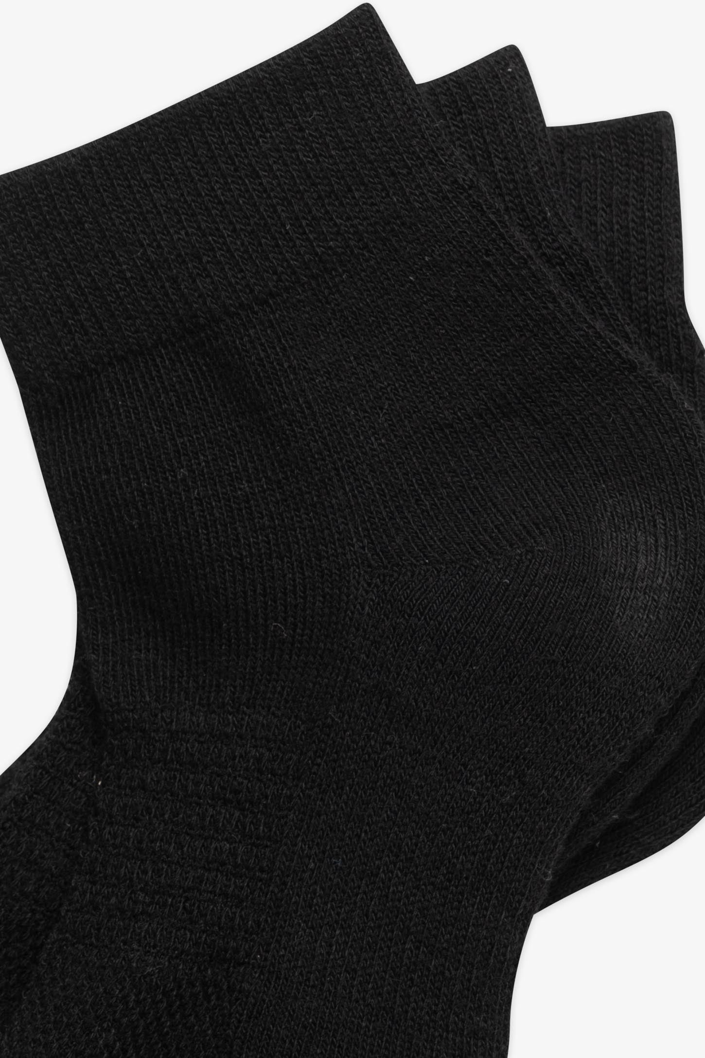 Chaussettes hautes 3 paires - Enfant garçon && NOIR