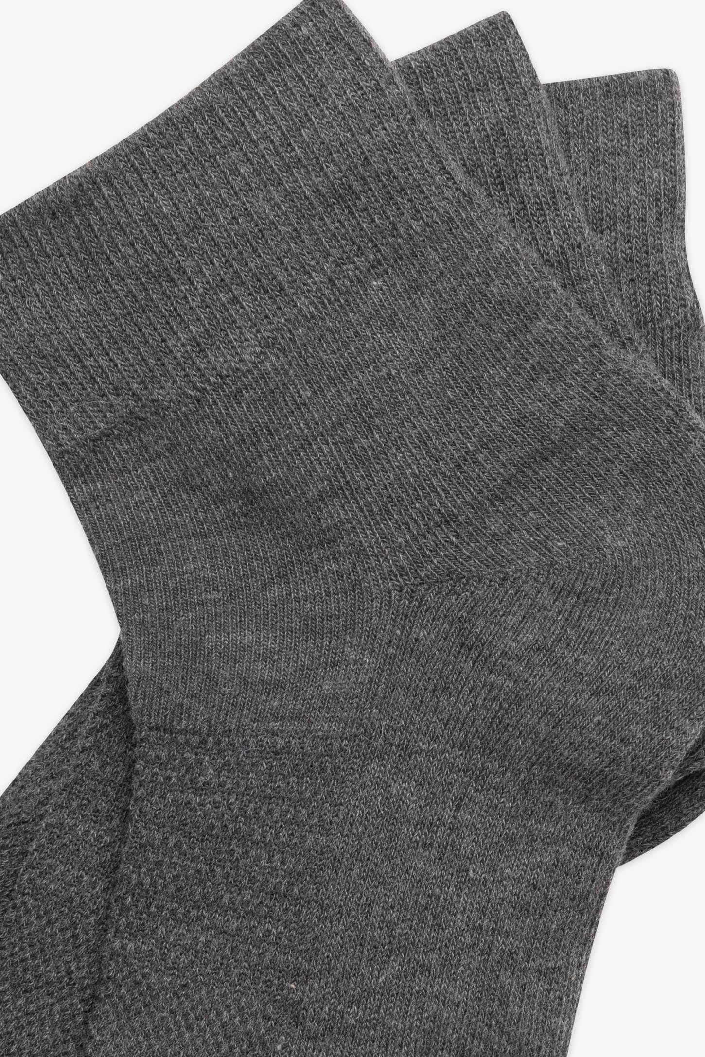 Chaussettes hautes 3 paires - Ado garçon && GRIS MIXTE