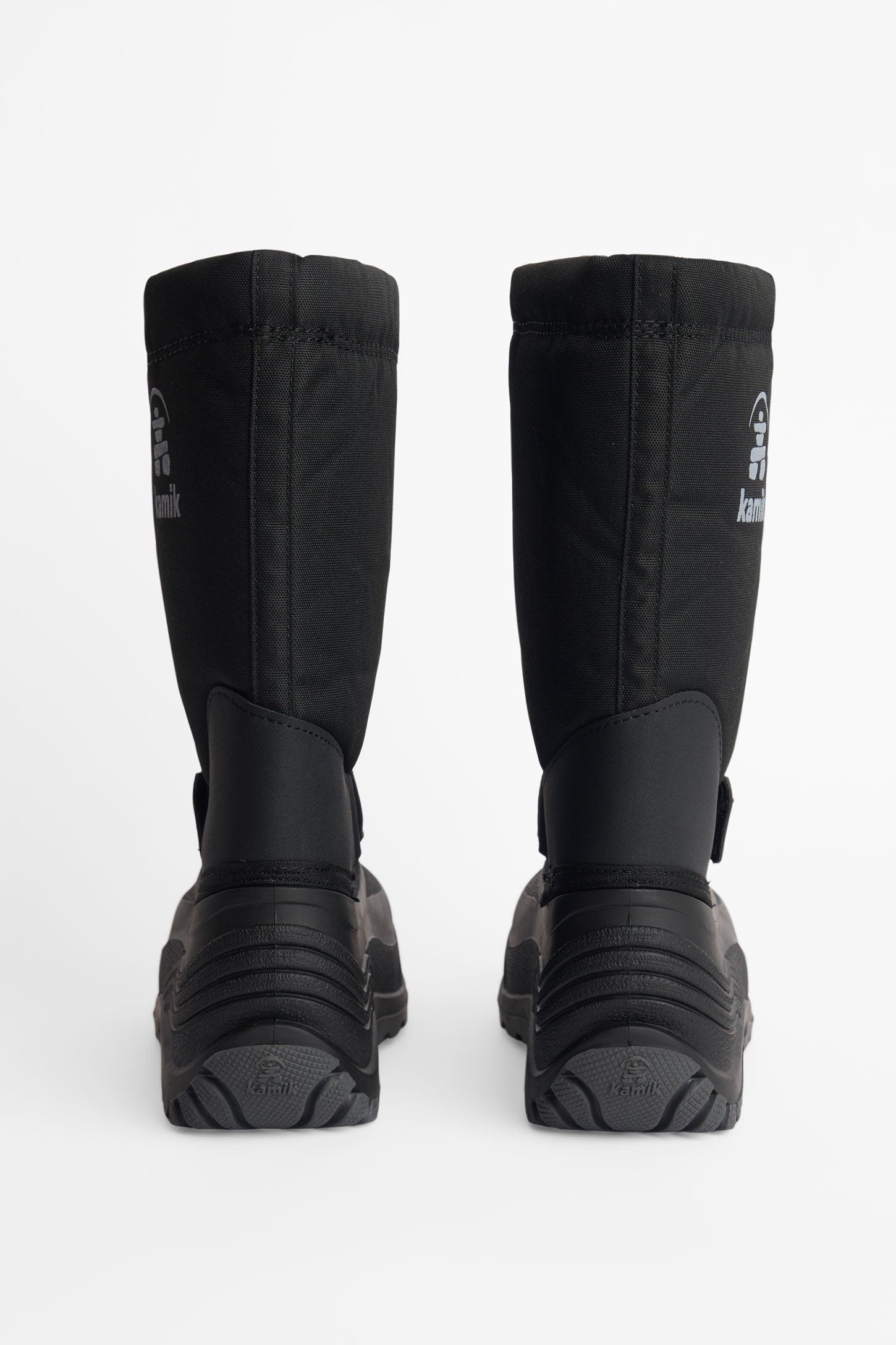 Bottes d'hiver en feutre - Enfant garçon && NOIR