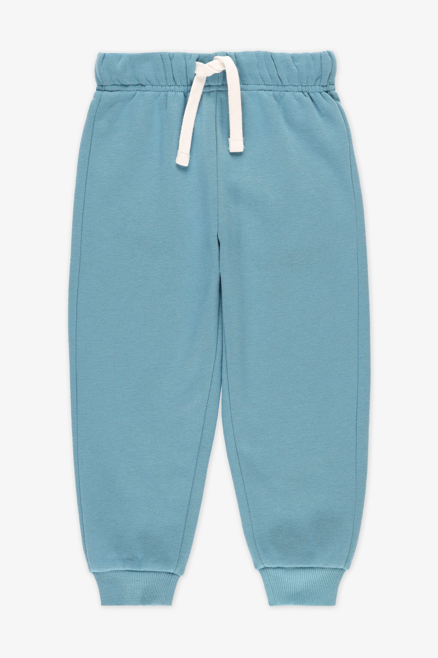 Pantalon élastique uni en coton polaire - Bébé garçon && SARCELLE