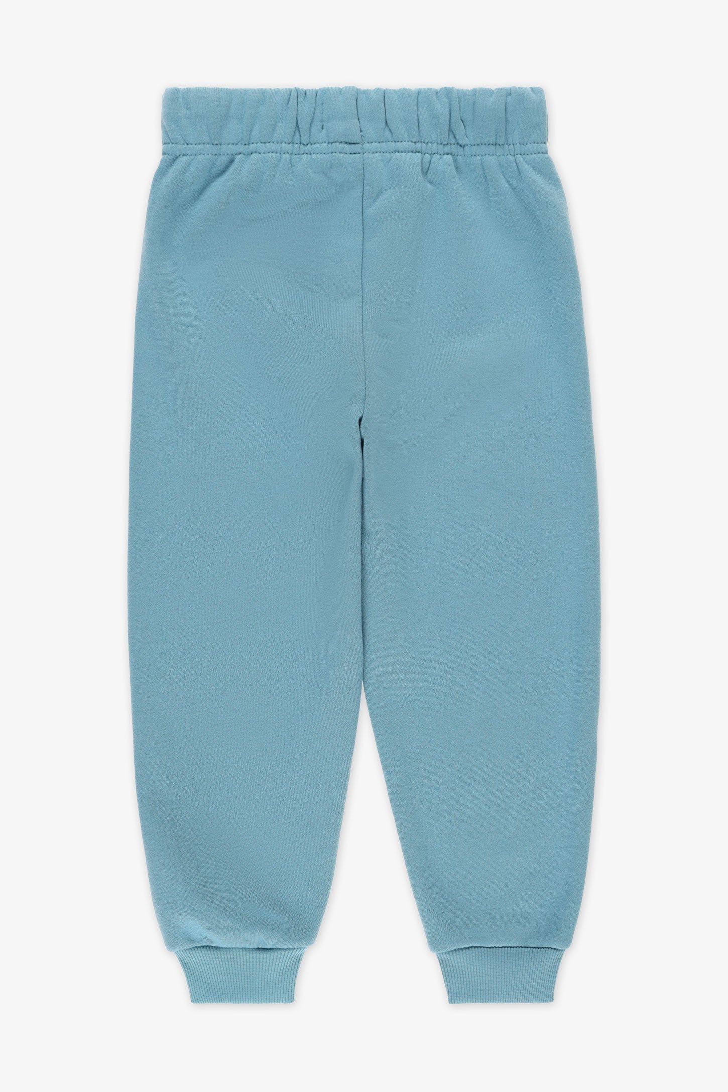Pantalon élastique uni en coton polaire - Bébé garçon && SARCELLE
