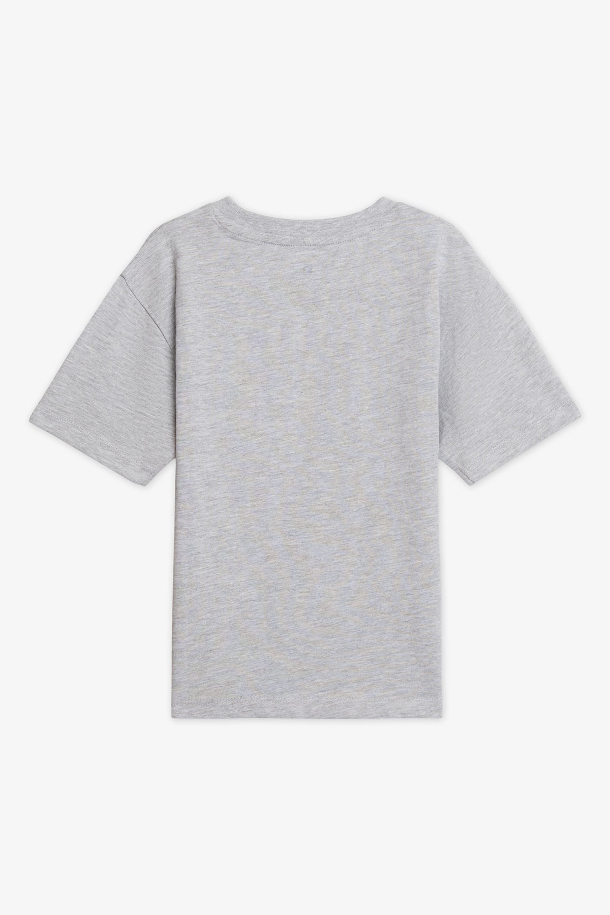 T-shirt col rond boxy uni – Enfant garçon 2/20$ && GRIS MIXTE