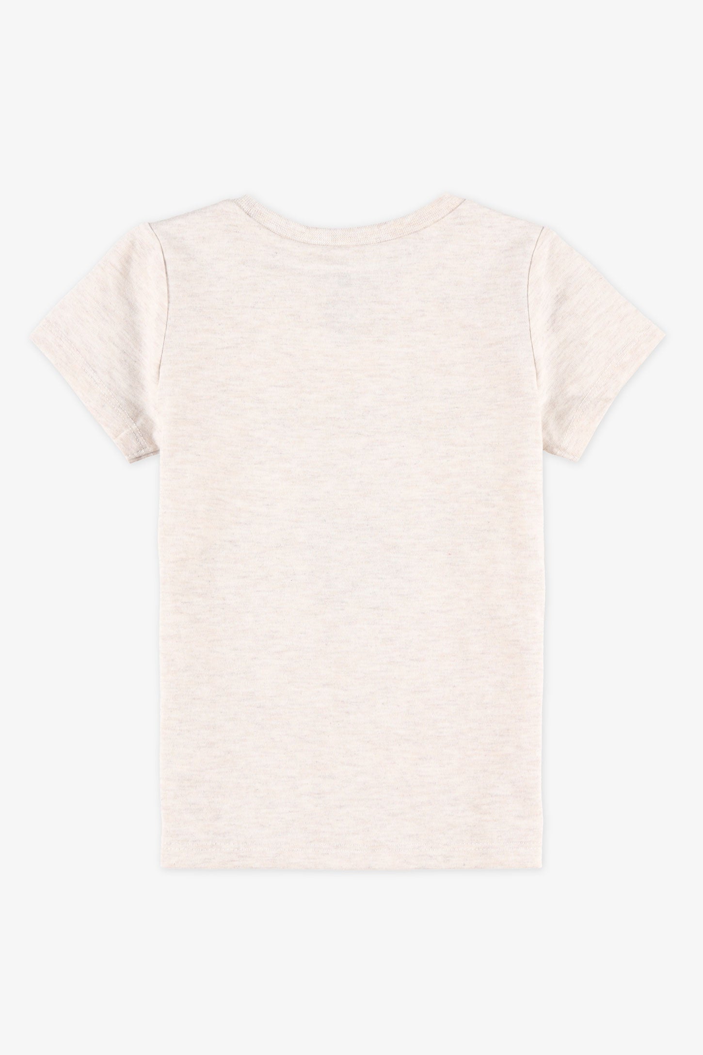Chandail graphique manches courtes – Bébé fille 2/15$ && OATMEAL