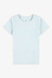 Chandail uni en jersey – Enfant fille && BLEU