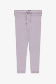 Legging stretch avec cordon - Enfant fille && LAVANDE