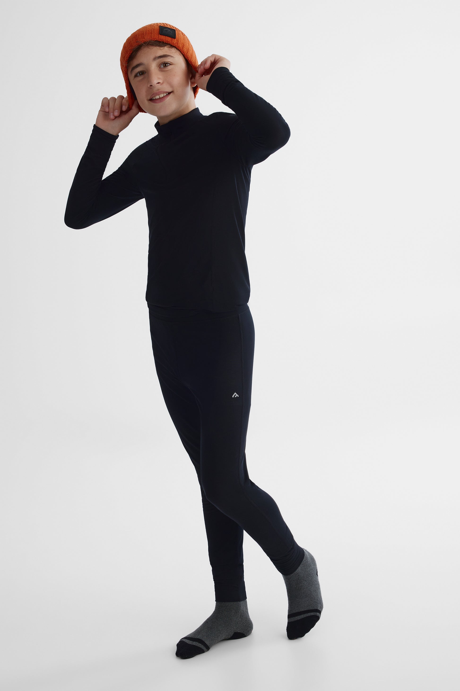 Sous-vêtement thermique - Ado unisex && NOIR