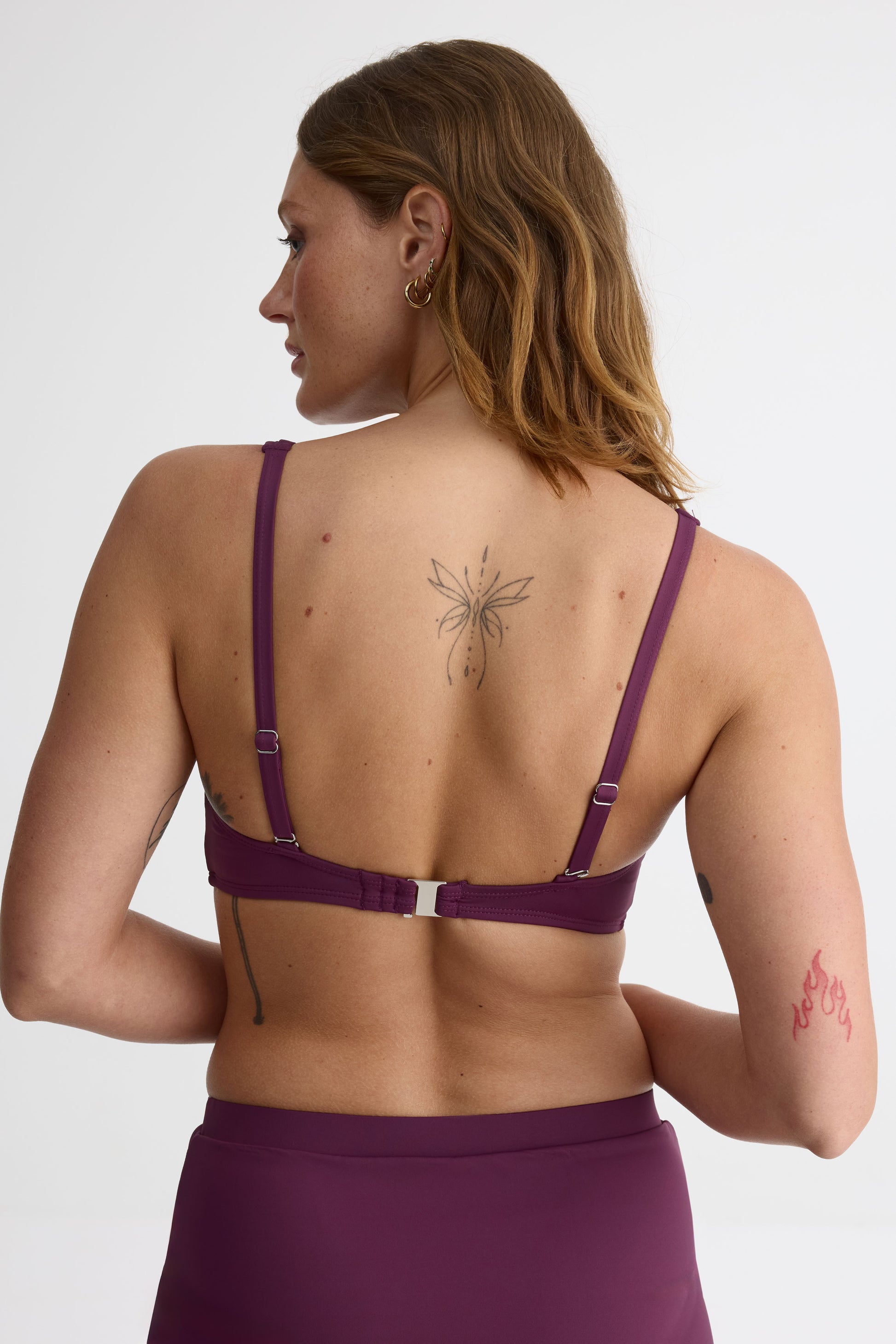 Haut de maillot triangle ajustable – Femme && PRUNE