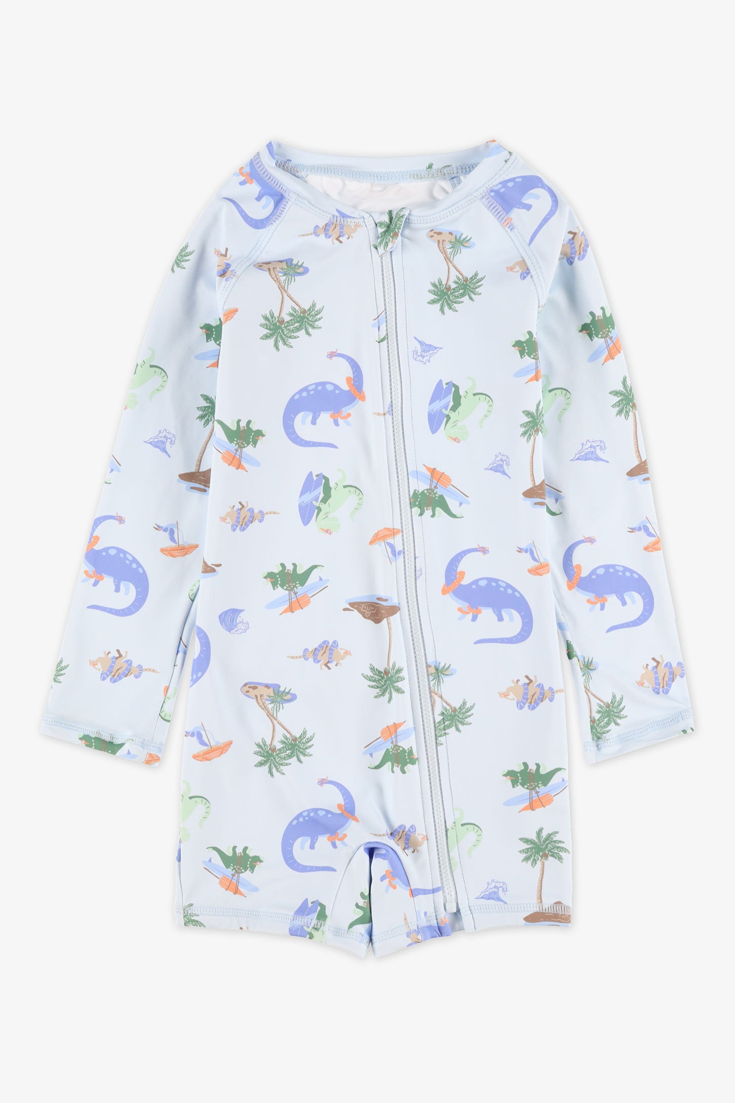 Combinaison Rashguard manches longues - Bébé garçon && BLEU MULTI