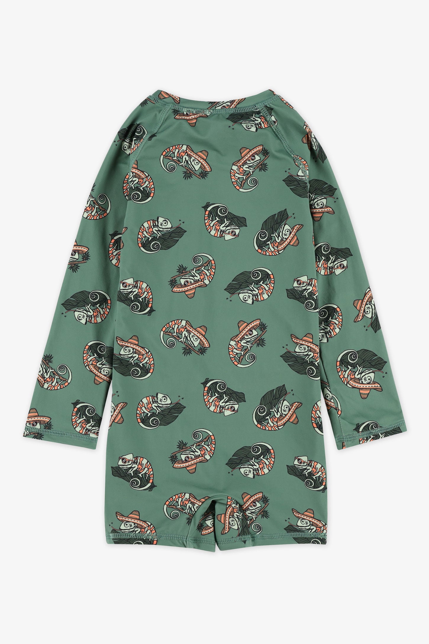 Combinaison Rashguard manches longues - Bébé garçon && VERT/MULTI