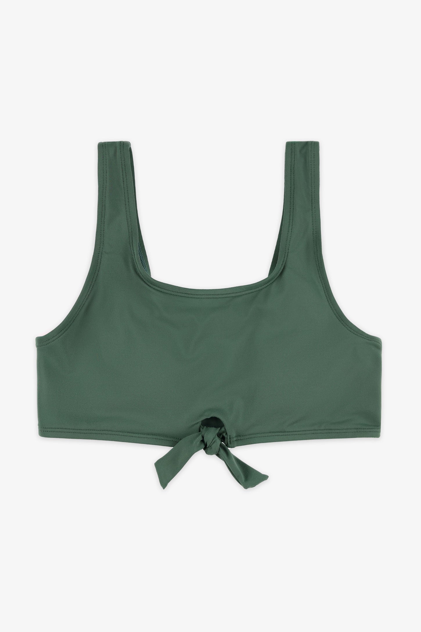 Haut de maillot court à bretelles - Ado fille 2/30$ && VERT