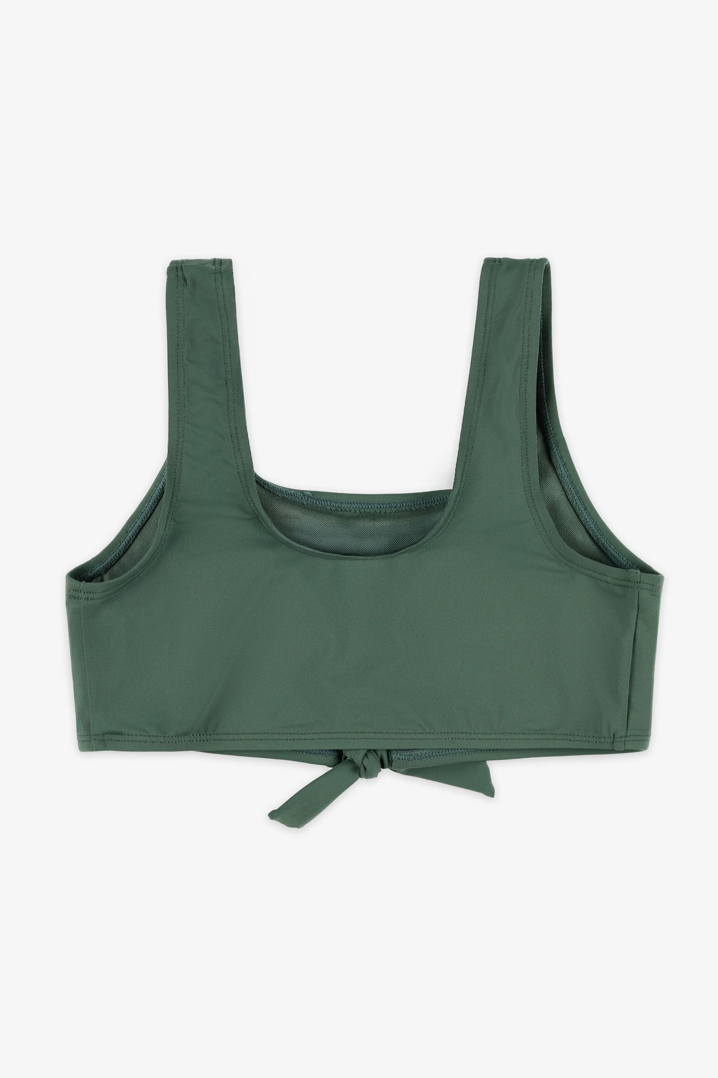 Haut de maillot court à bretelles - Ado fille 2/30$ && VERT