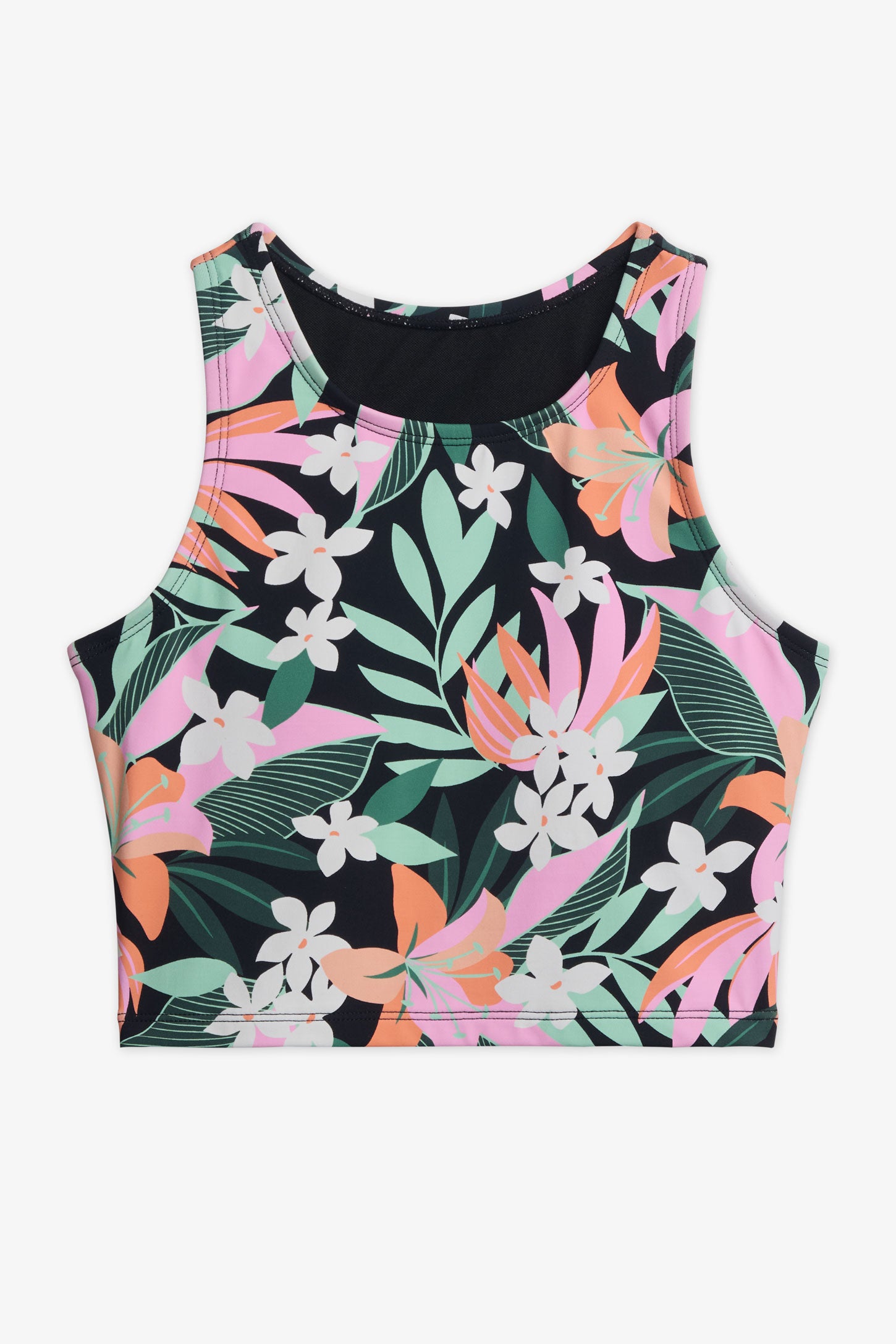 Haut de maillot court imprimé – Ado fille 2/30$ && NOIR/MULTI