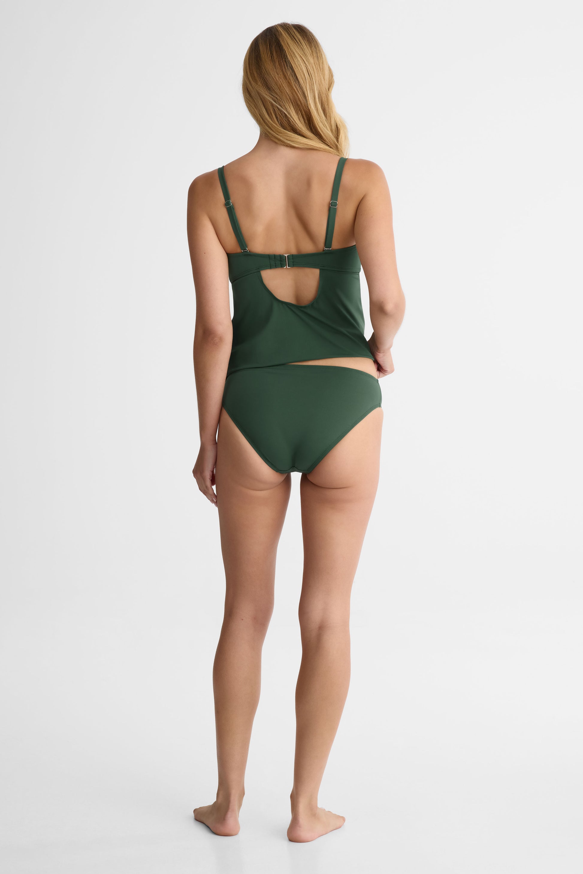 Culotte de maillot bikini mi-taille – Femme 2/40$ && KAKI