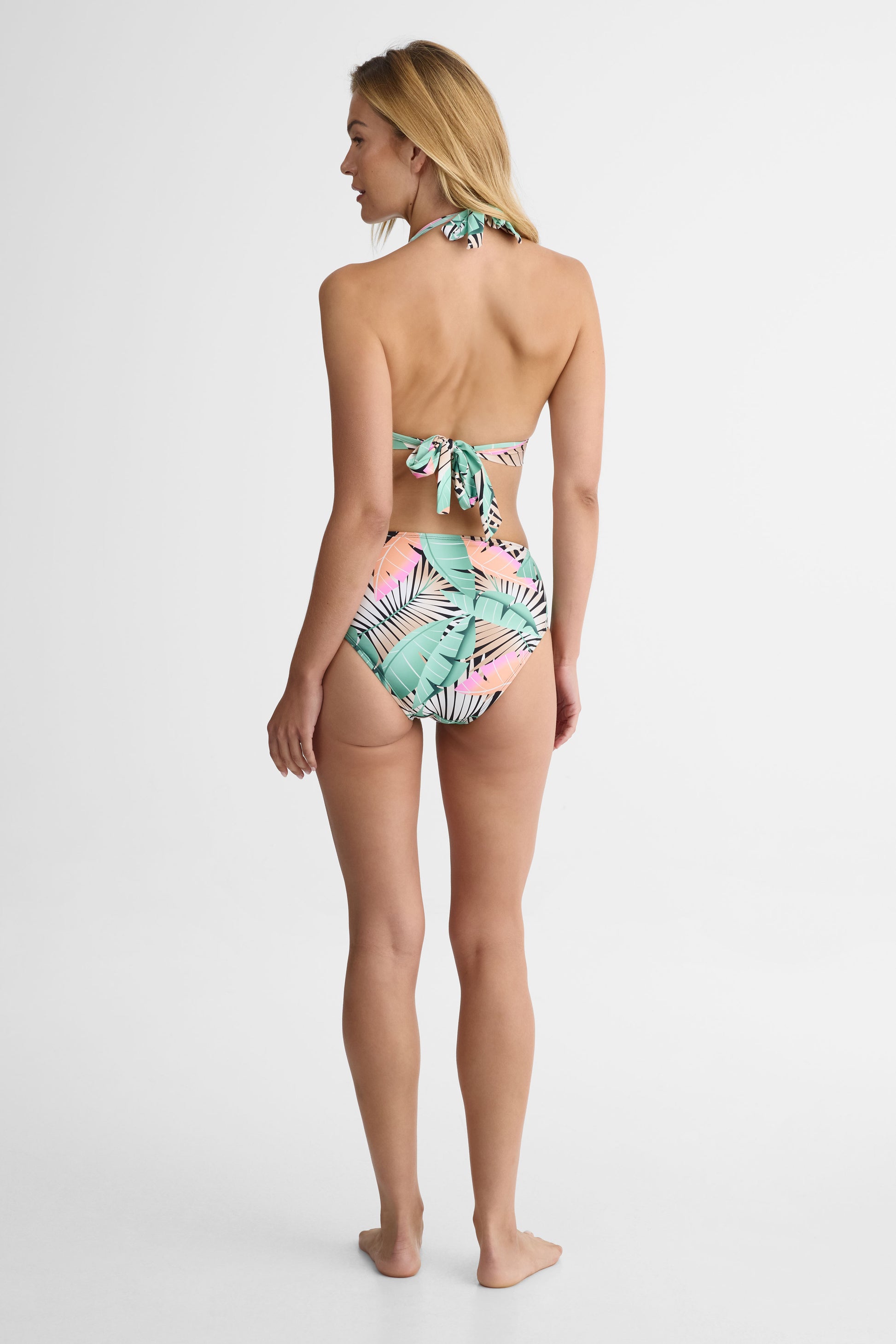 Culotte de maillot taille haute – Femme 2/40$ && KAKI/MULTI