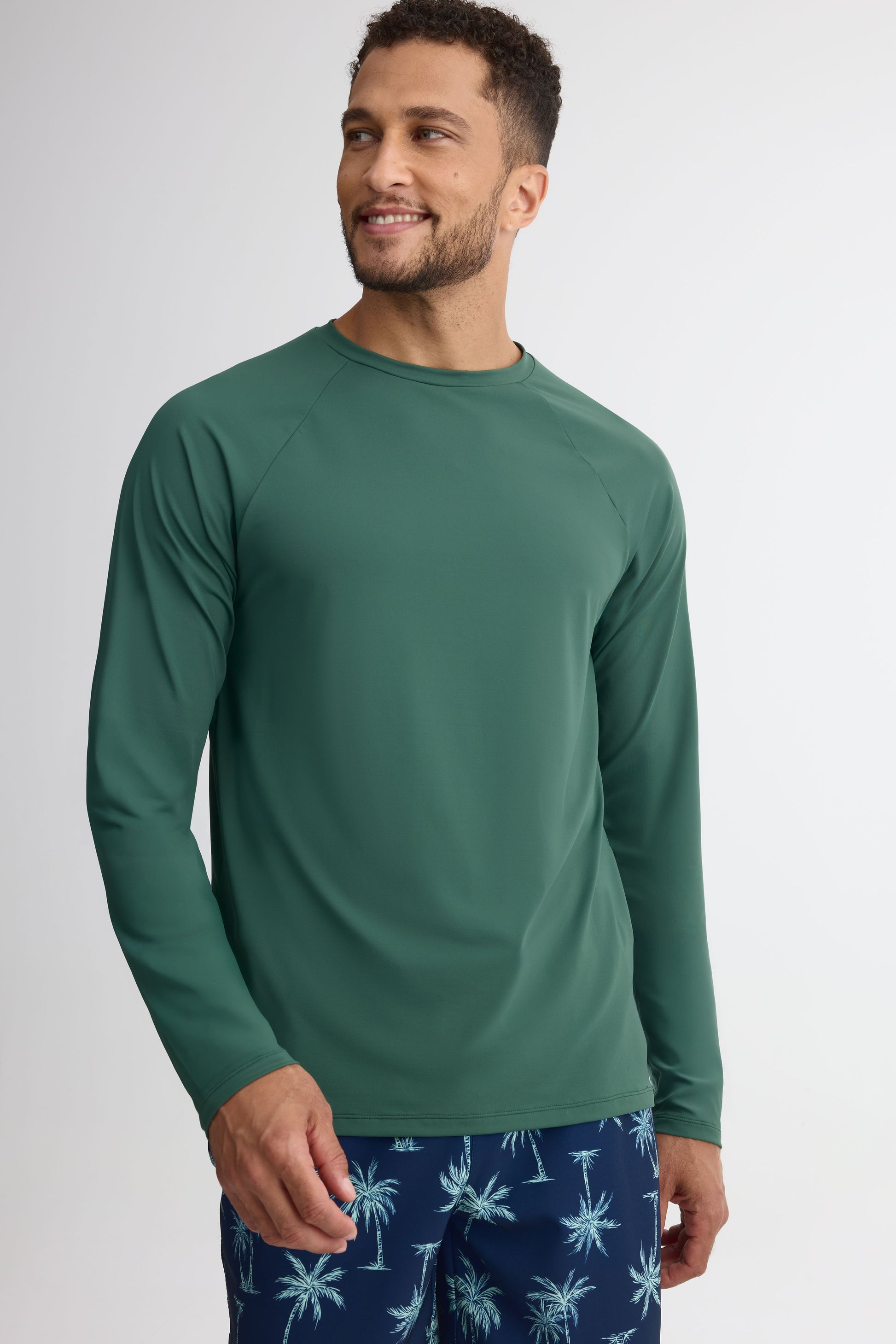 Chandail Rashguard manches longues – Homme && KAKI