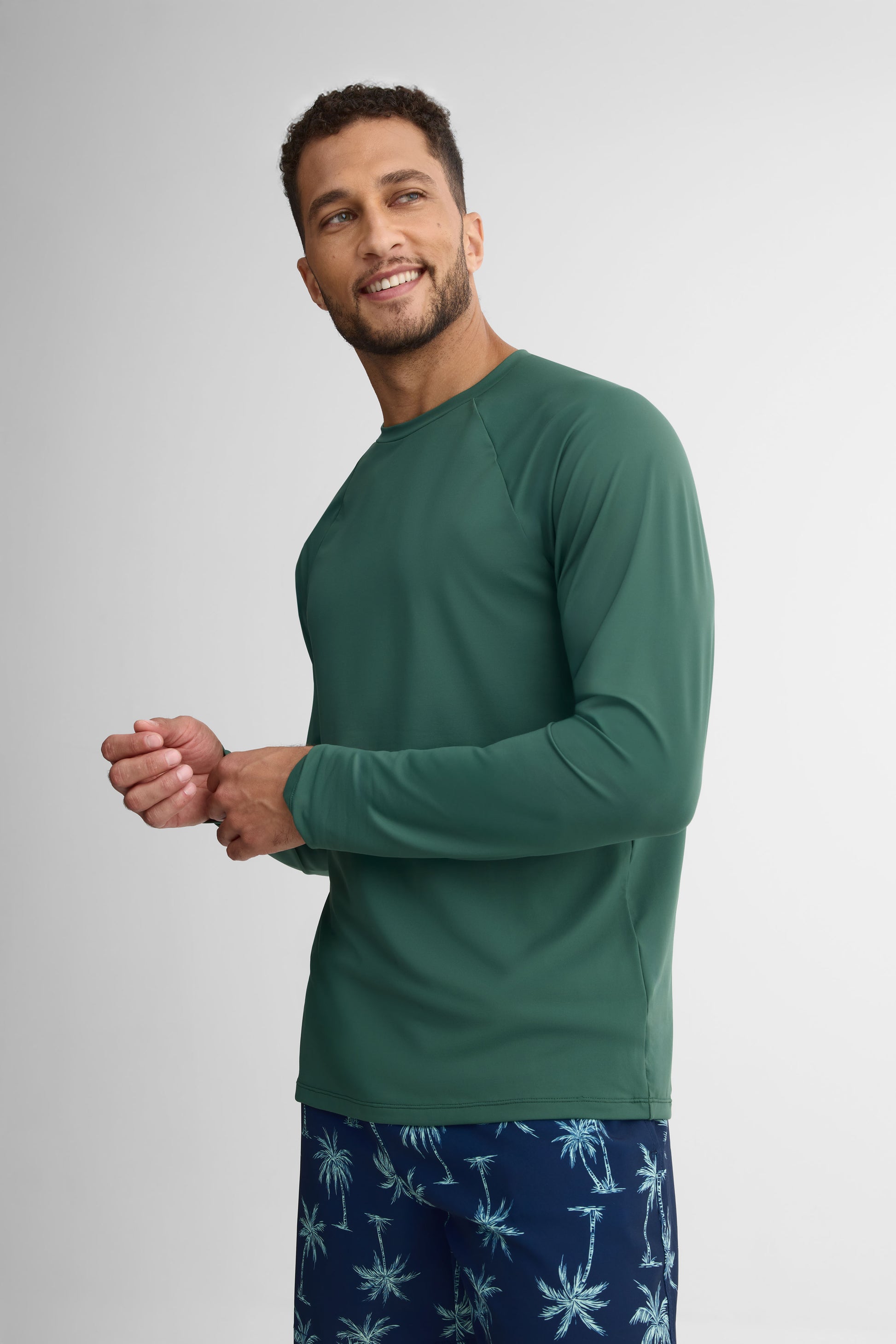 Chandail Rashguard manches longues – Homme && KAKI