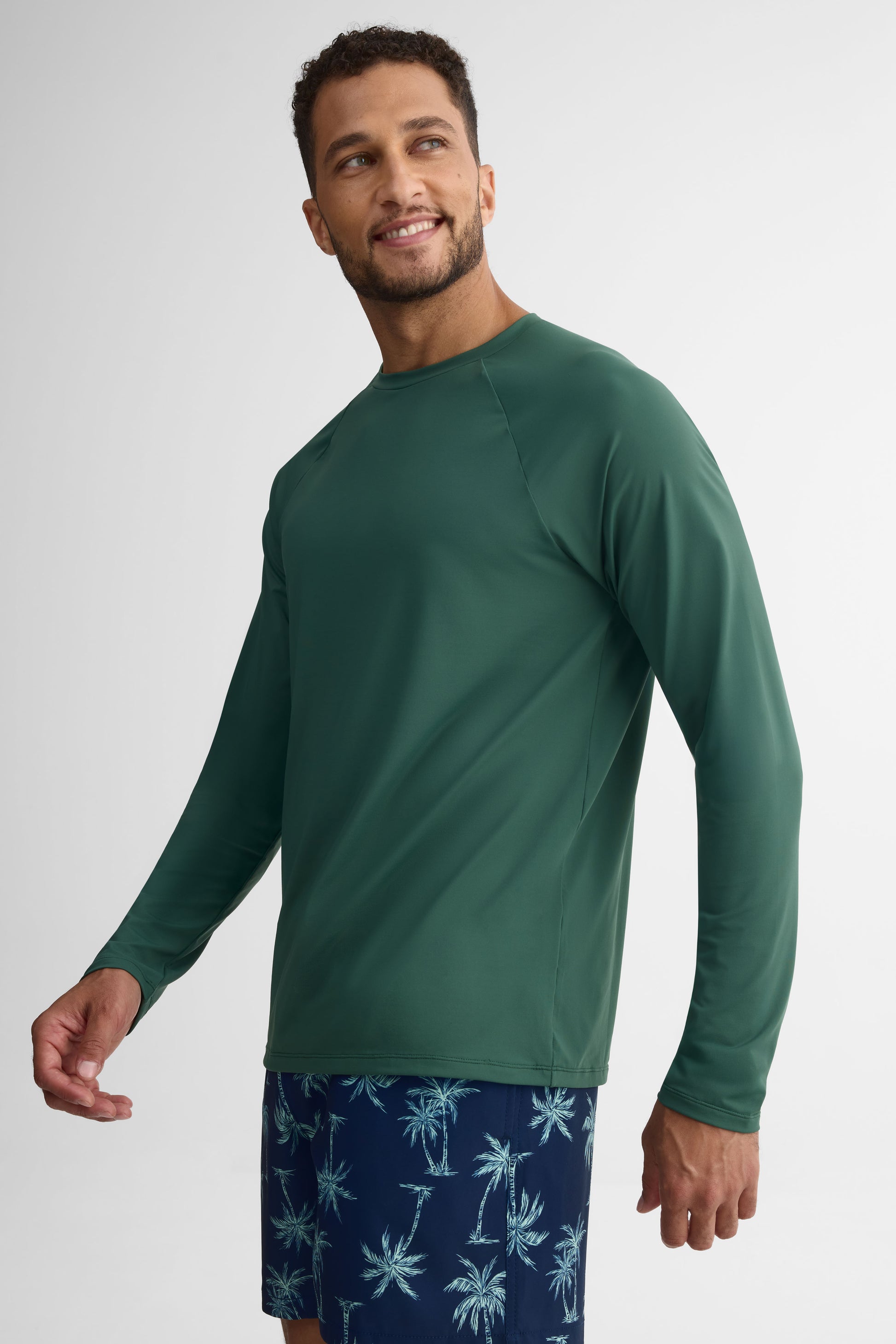 Chandail Rashguard manches longues – Homme && KAKI