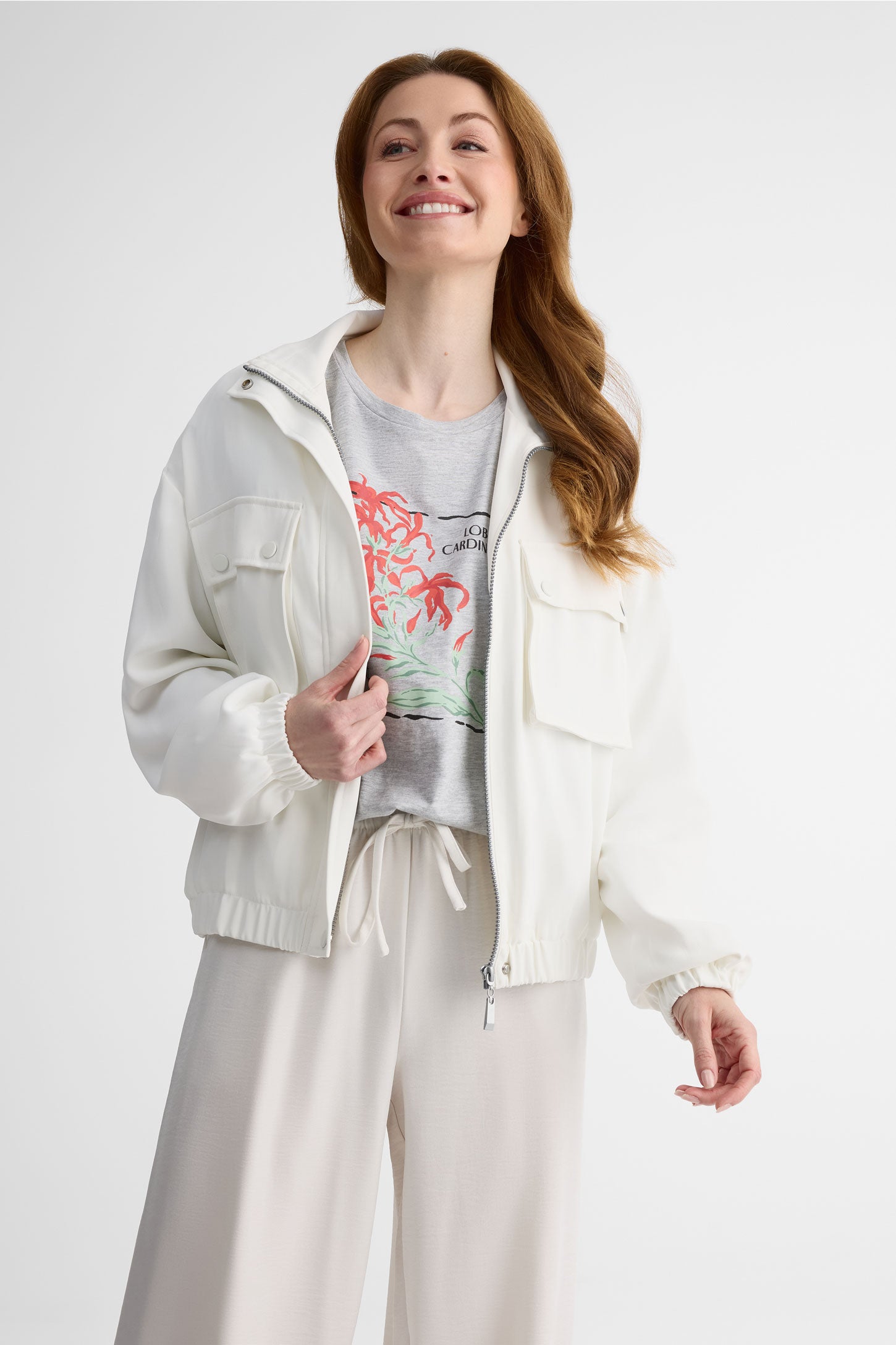 Chandail m/courtes oversize en coton - Femme 2/30$ && GRIS MIXTE
