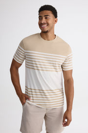 Chandail à manches courtes col rond – Homme && BRONZÉ