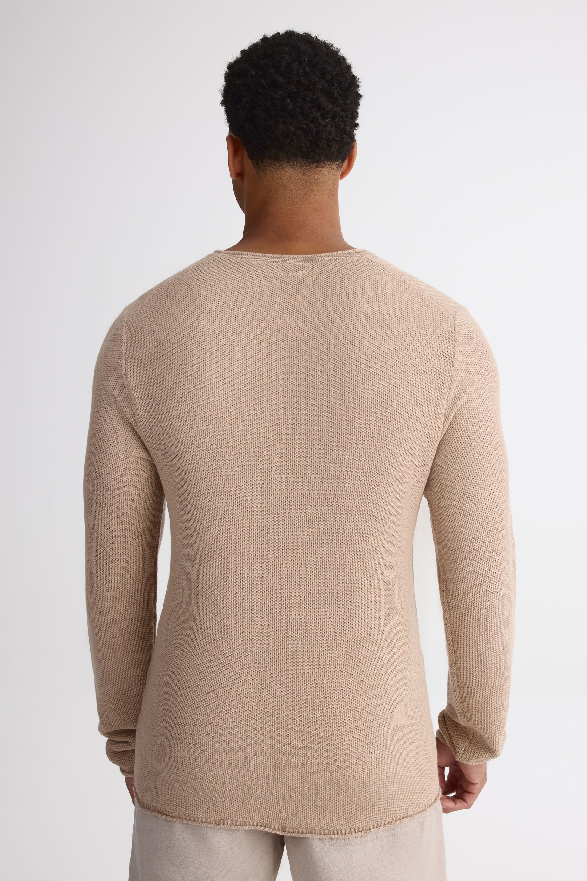 Chandail col rond – Homme && BRONZÉ