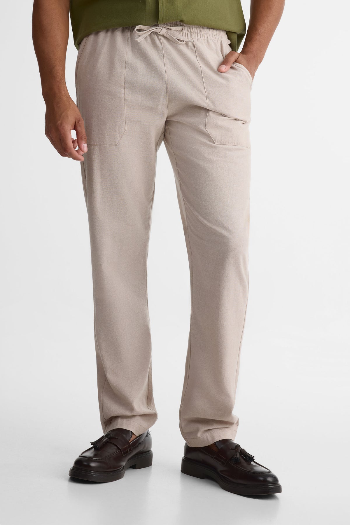 Pantalon avec élastique – Homme && BRONZÉ