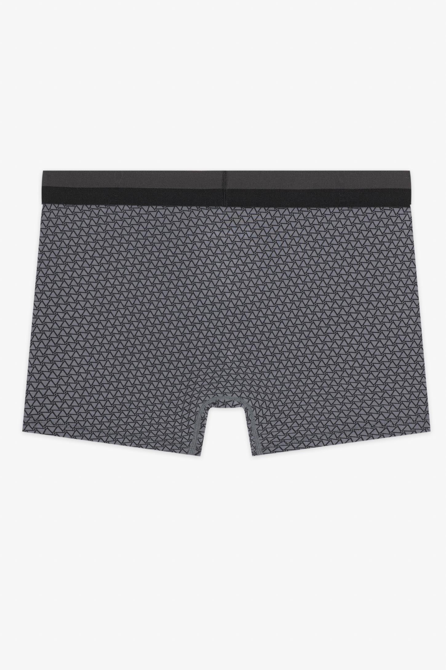Boxer en coton, pack simple – Homme && GRIS MULTI