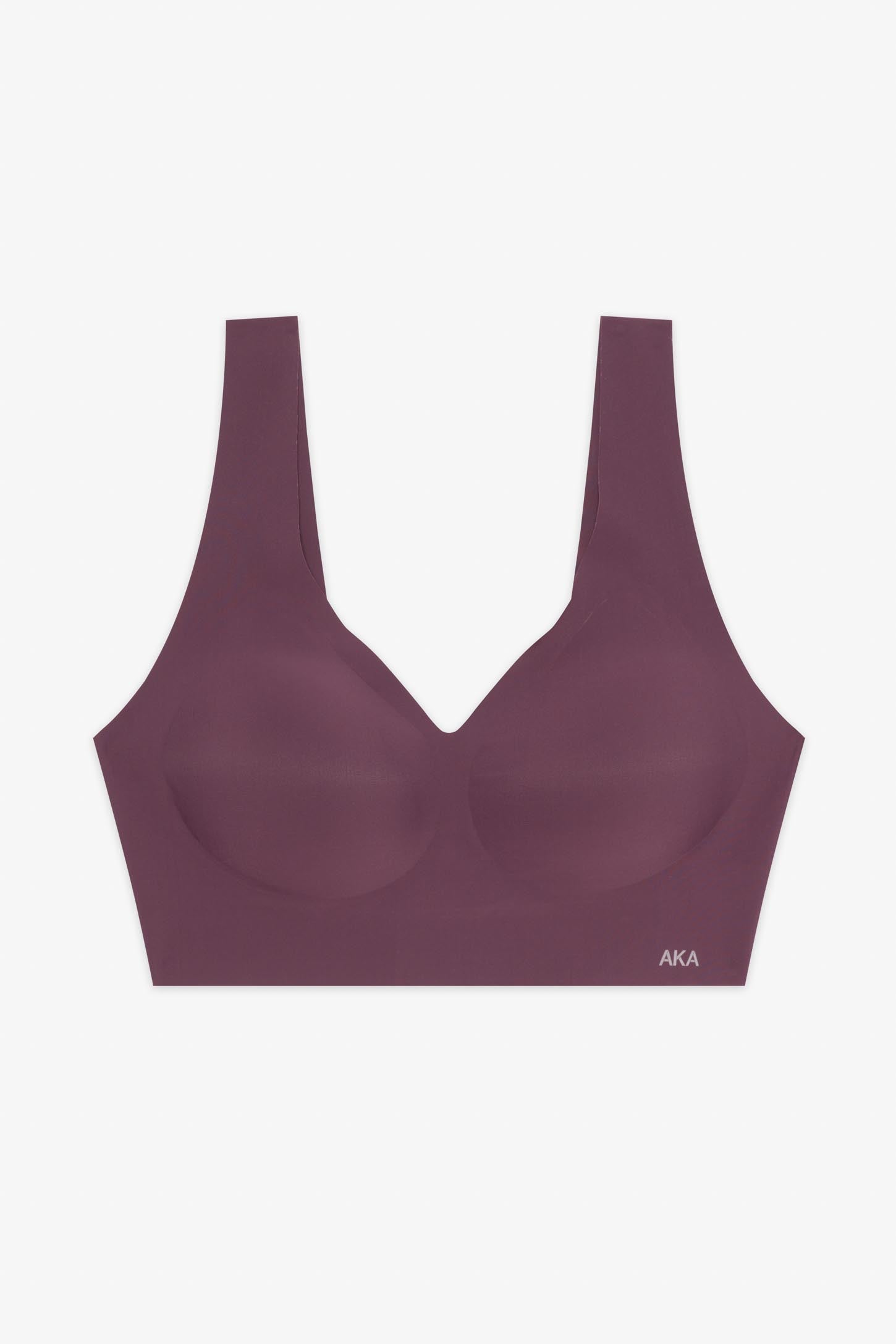Bralette plongeante en dentelle – Femme && MAUVE