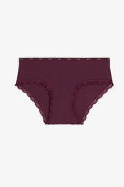 Robe fluide imprimée – Femme hipster && MAUVE