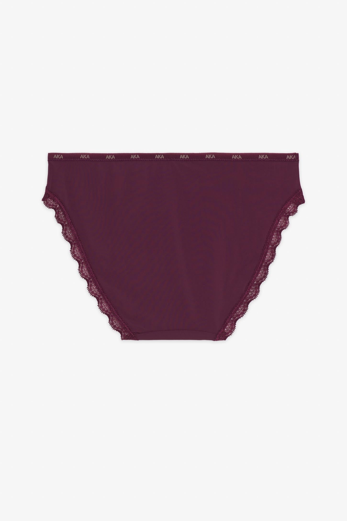 Bikini deux pièces à motifs – Femme && MAUVE