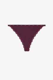 Thong en dentelle délicate – Femme && MAUVE