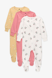 Pyjama 4 pièces en coton - Bébé && ROSE