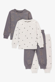 Pyjama Winnie l'Ourson 2 pièces - Enfant fille && GRIS