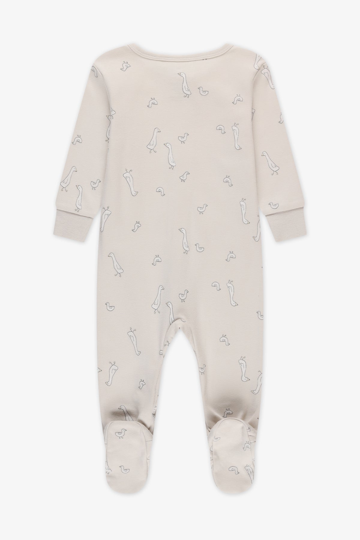 Pyjama 1 pièce en coton - Bébé && BEIGE